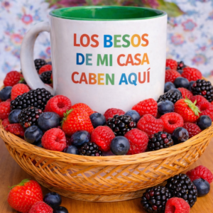 Taza besos de casa