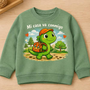 Sudadera 'Mi casa va conmigo'