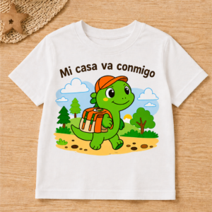 Camiseta 'Mi casa va conmigo'